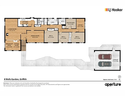 8 Wells Gardens, Griffith, ACT 2603, 4房, 2浴, House