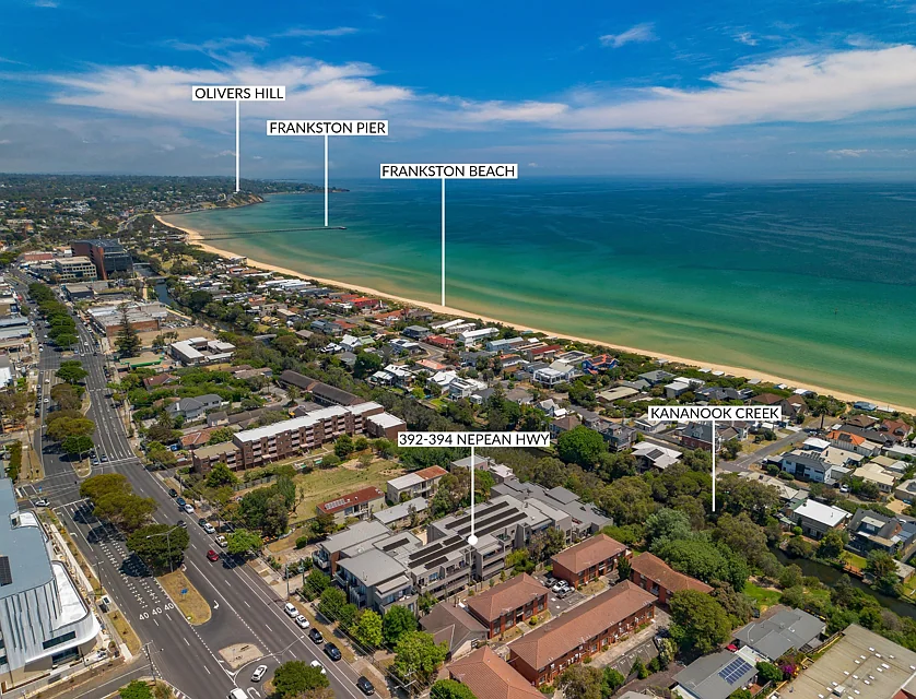 29/392-394 Nepean Highway, Frankston, Mornington Peninsula, 2房, 1浴, Apartment