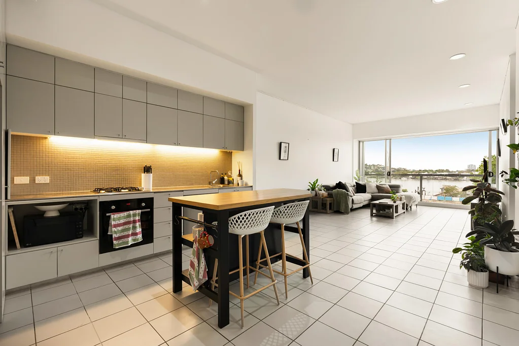 Teneriffe 2chambre Refreshed Riverside Living in The Nouvelle