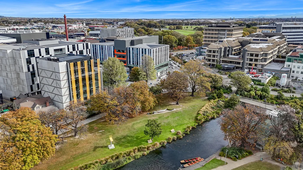 Christchurch Central CBD Office with River Views