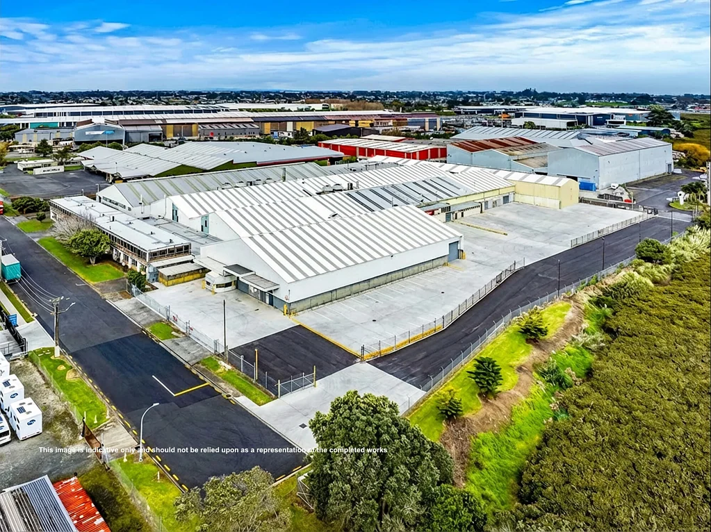 Favona Heavy industrial facility with significant power