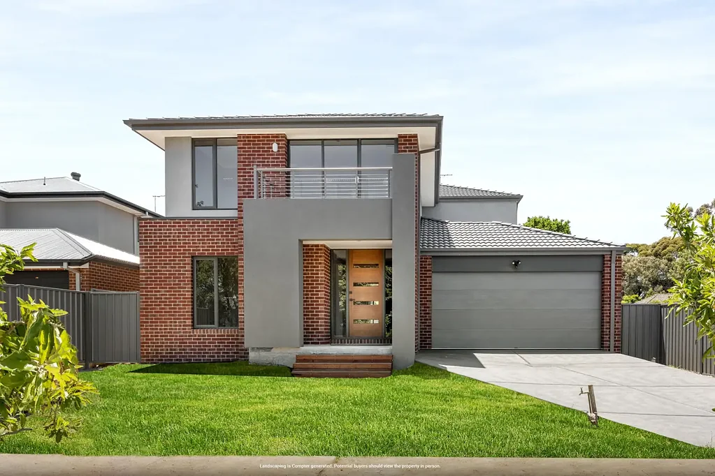 Coburg North 4房 宁静无尾静街旁，40㎡全新住宅，四宽敞卧室，主卧套房，书房影音室，美食厨房，中央供暖，双车库，便利交通购物。 Spectacular New Home Overlooking the Park