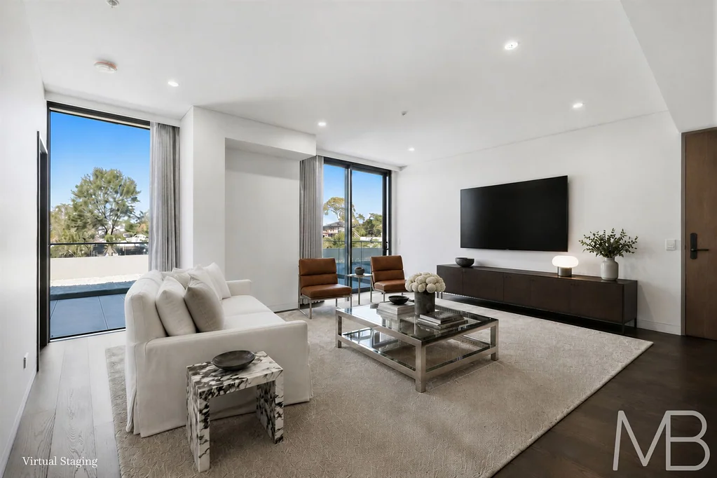 Brand New Three Bed Apartment with Study