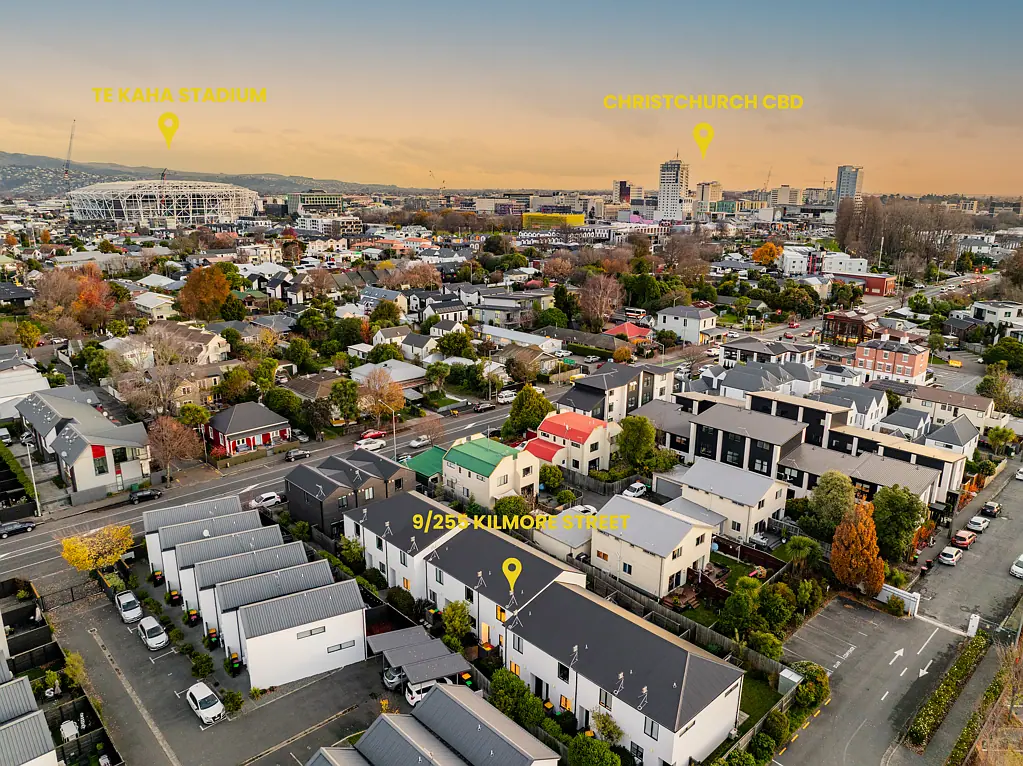 Christchurch Central 2બેડરૂમ Modern. Tenanted. Cash-Flowing from Day One.