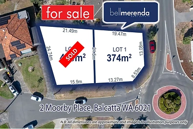 Balcatta  374m2 GREEN TITLE BLOCK - CLEARED & READY TO START BUILDING!