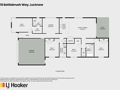 18 Bottlebrush Way, Lucknow, VIC 3875, 4房, 2浴, House