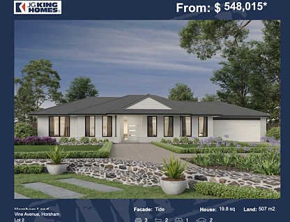 Lot 2/34 Williams Road, Horsham, Horsham, 4 कमरे, 2 बाथरूम, House