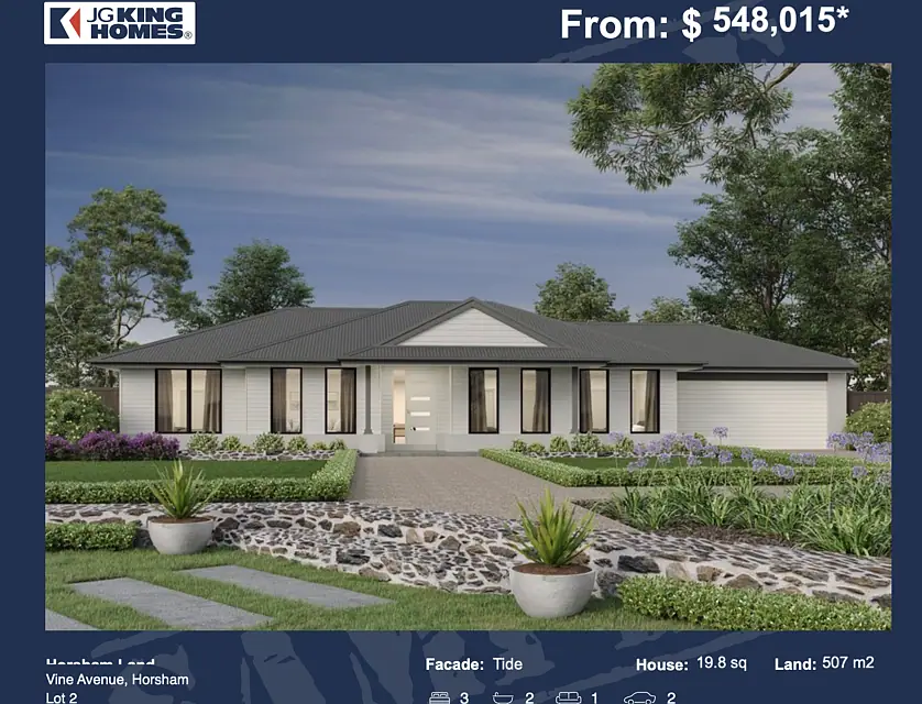 Lot 2/34 Williams Road, Horsham, Horsham, 4 कमरे, 2 बाथरूम, House