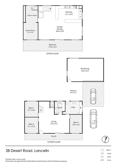 28 Desert Road, Lancelin, WA 6044, 4 phòng ngủ, 1 phòng tắm, House