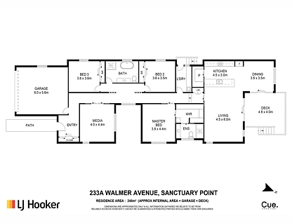 233A Walmer Avenue, Sanctuary Point, South Coast, 3 침실, 2 욕실, House