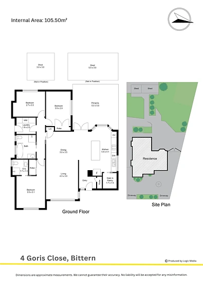 Plano ng Bahay - 4 Goris Close, Bittern, VIC 3918