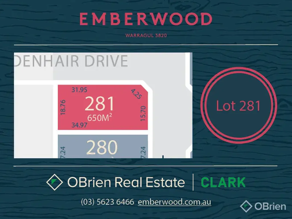 Warragul  Now Titled - Stage 11 Emberwood Estate Lot 281