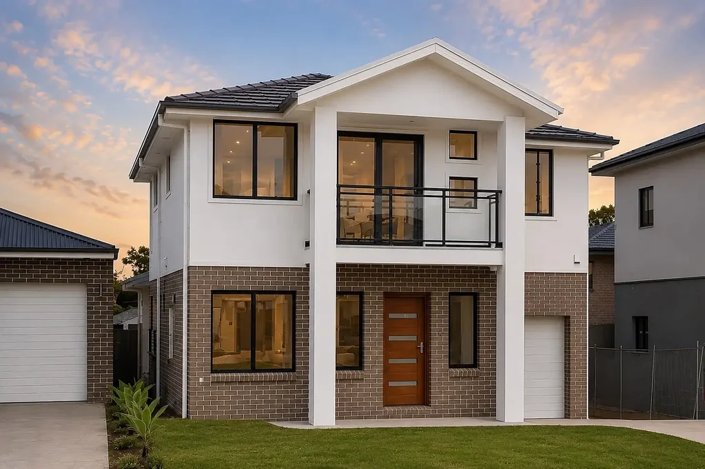 Brand New Modern Two-Storey Home - North-East Facing