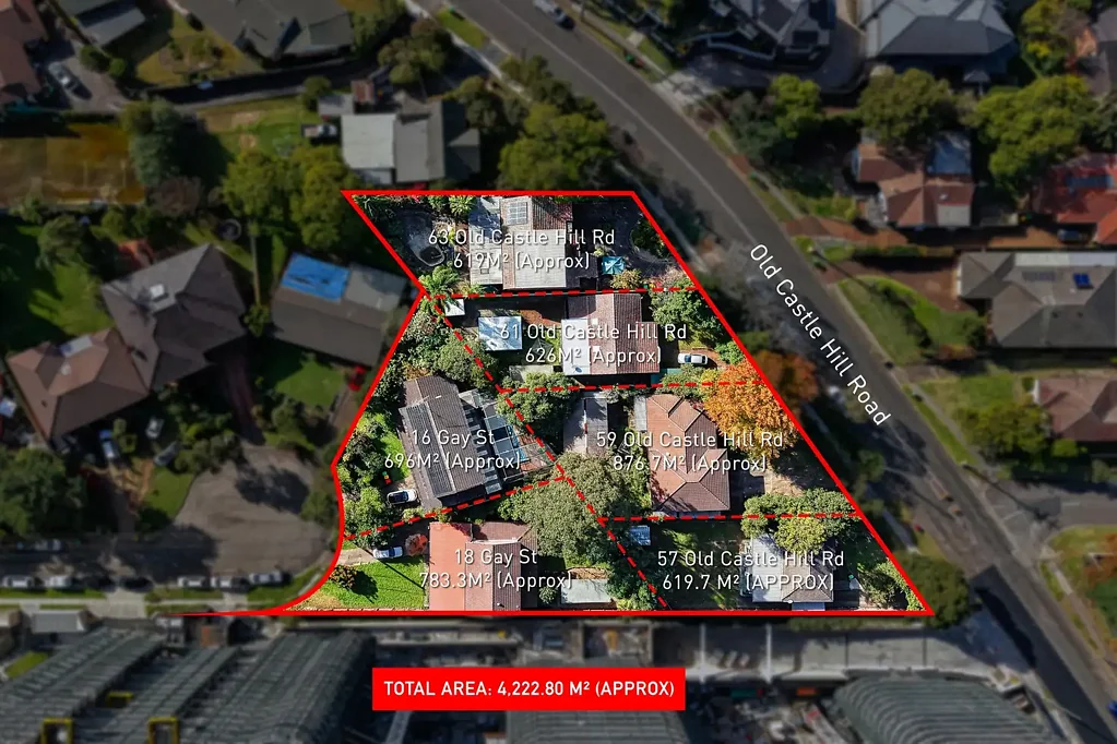Castle Hill 1 Bedroom Prime Opportunity - R4 Development Site on Old Castle Hill Road and Gay Street