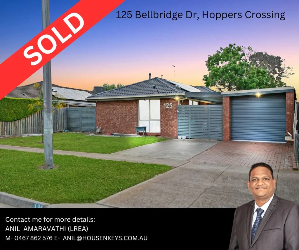 125 BELLBRIDGE DRIVE, Hoppers Crossing, VIC 3029
