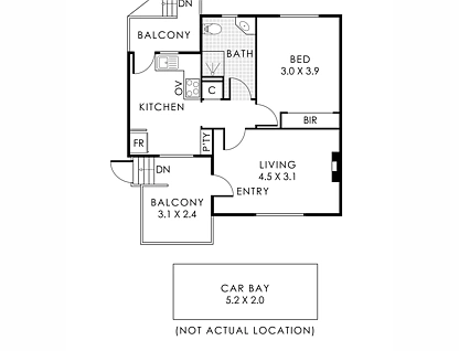 6/819 Beaufort Street, Inglewood, North East Perth, 1房, 1浴, Apartment