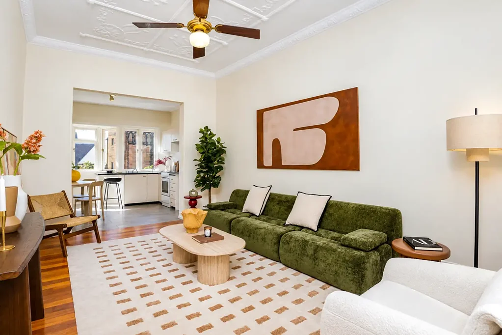Darlinghurst 2Kwarto Grand top floor one bed + study/2nd bed character apartment