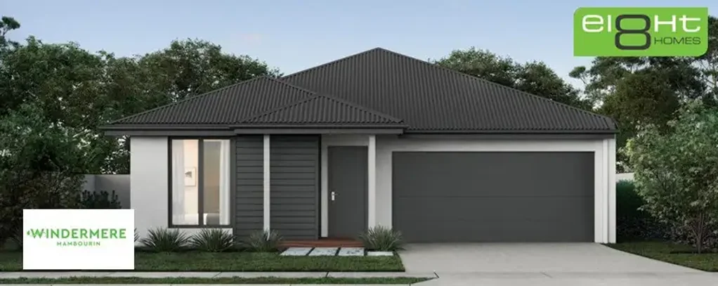 Wyndham Vale 4 Bedroom Sleek, functional, and affordable – Eight Homes presents this 350m² package perfect for modern family living in Windermere.