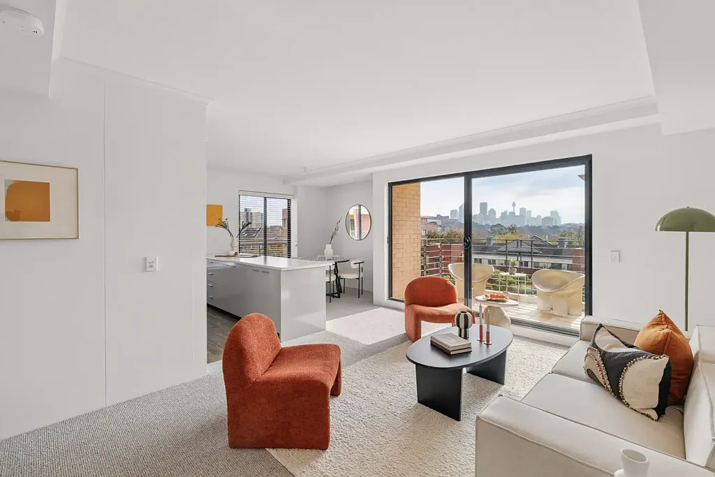 Redfern 1chambre Elevated apartment with city skyline views in Moore Park Gardens