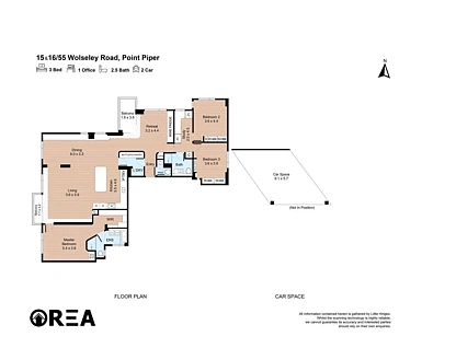 15 & 16/55 Wolseley Road, Point Piper, Eastern Suburbs, 3 غرف, 3 حمامات, Apartment