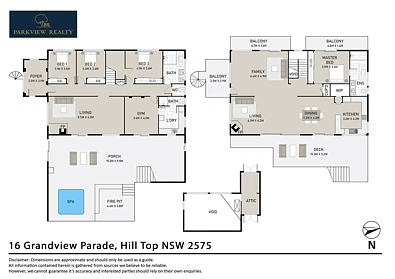 16 Grandview Parade, Hill Top, NSW 2575, 5 Bedrooms, 3 Bathrooms, House