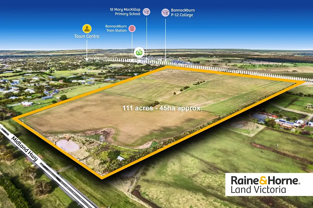 Bannockburn 111 ACRES OF PRIME LAND AT BORDER OF BANNOCKBURN GROWTH PLAN  (flexible settlement)
