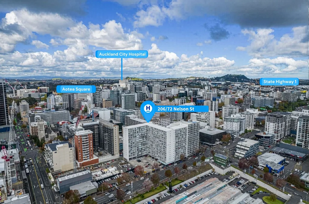 Auckland Central 2कमरा Investor Alert! Rental Income + Car Park