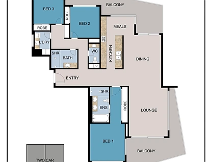 801/5 Marco Polo Drive, Mandurah, Mandurah, 3 phòng ngủ, 2 phòng tắm, Apartment