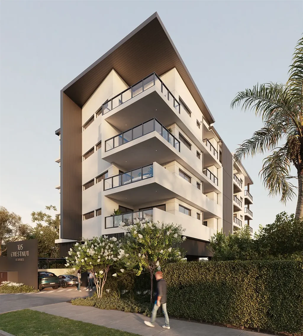 Wynnum 2침실 Top Floor - Unique High Ceiling Apartment - Views to Moreton Island