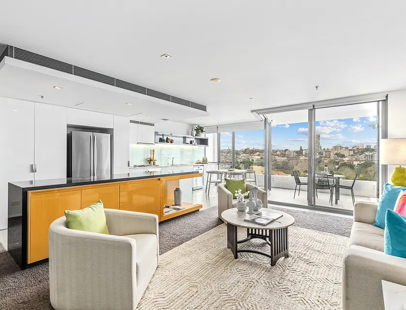 804/21 Elizabeth Bay Road, Elizabeth Bay, Sydney CBD, 3 રૂમ, 2 બાથરૂમ, Apartment