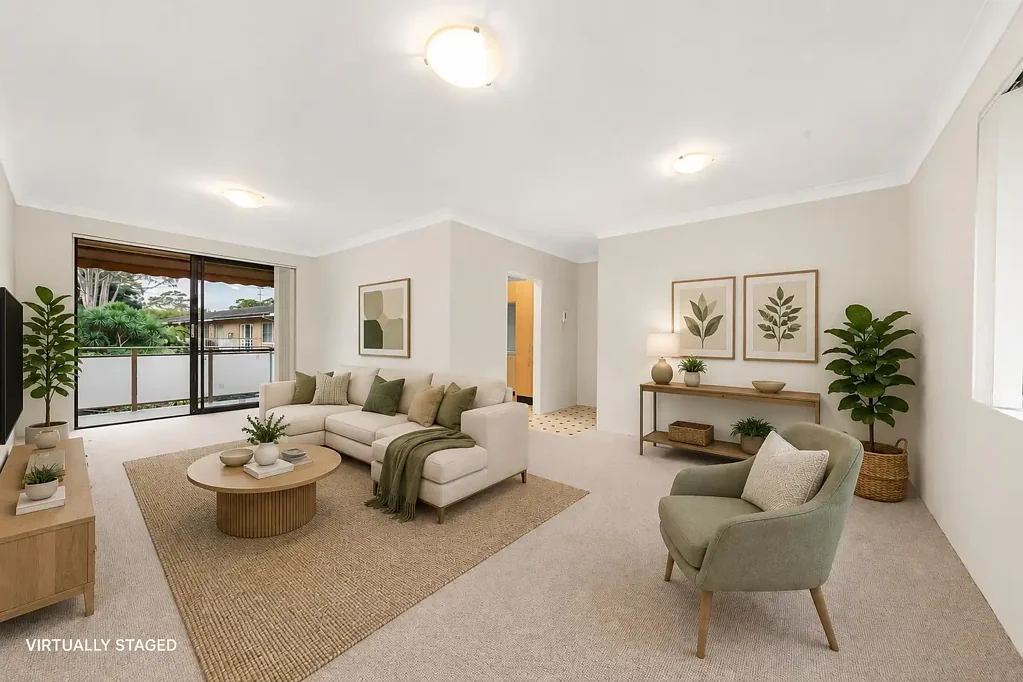 Artarmon 2침실 Sunlit top-floor haven with prized north aspect (Entry and Access via Thompson Lane)