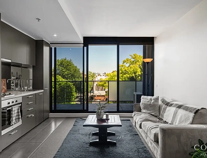 207/32 Bray Street, South Yarra, Inner East Melbourne, 1 રૂમ, 1 બાથરૂમ, Studio