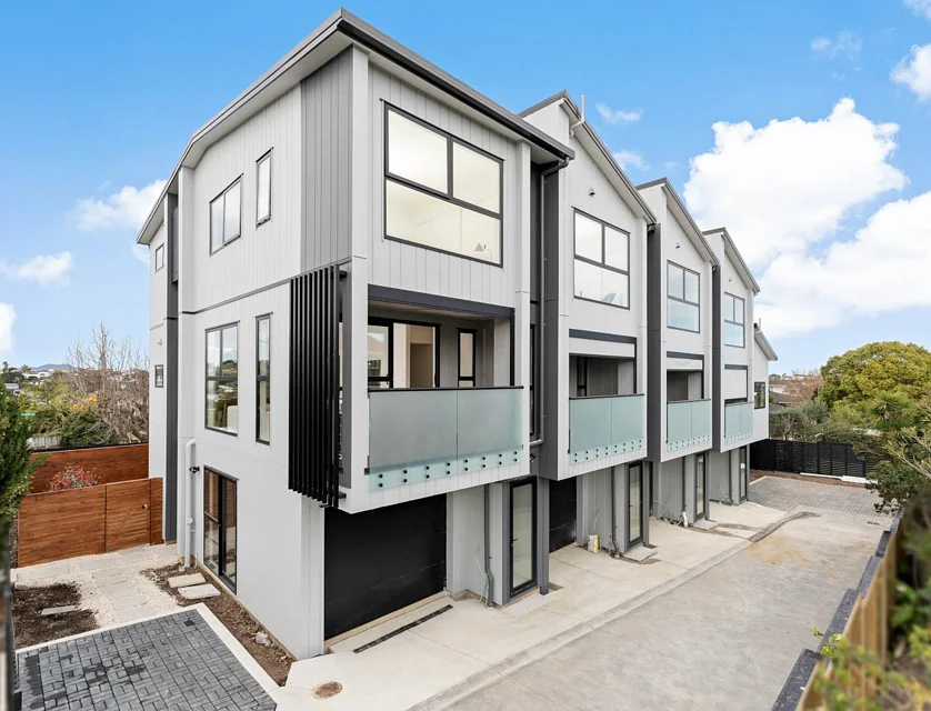 L1,2,3,4/52 Richards Avenue, Forrest Hill, North Shore City, 3 Bedrooms, 3 Bathrooms, Townhouse