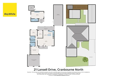 21 Lansell Drive, Cranbourne North, VIC 3977, 4房, 3浴, House