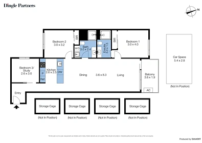 401/95 Berkeley Street, Melbourne, VIC 3000, 3 રૂમ, 2 બાથરૂમ, Apartment