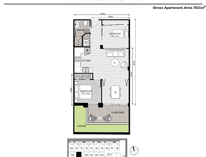 15 Nugent Street, Grafton, 0房, 0浴, Apartment