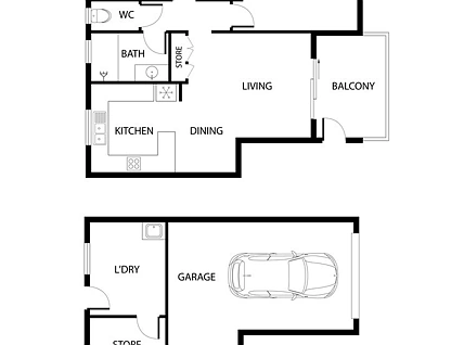 1/25 Bundock Street, Belgian Gardens, Townsville, 2 Kuwarto, 1 Banyo, Unit