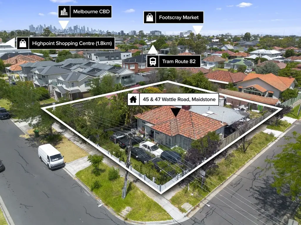 Maidstone 6غرفة نوم DEVELOPERS, INVESTORS – TWO ADJOINING ALLOTMENTS WITH MASSIVE POTENTIAL