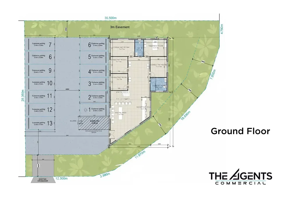 Deanside 4બેડરૂમ READY-TO-BUILD MEDICAL CENTRE SITE – DEANSIDE