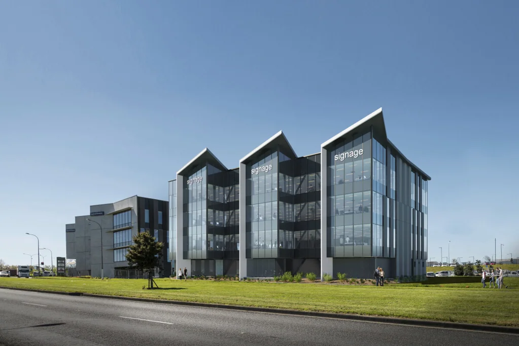 East Tamaki Office Views Over Highbrook Drive