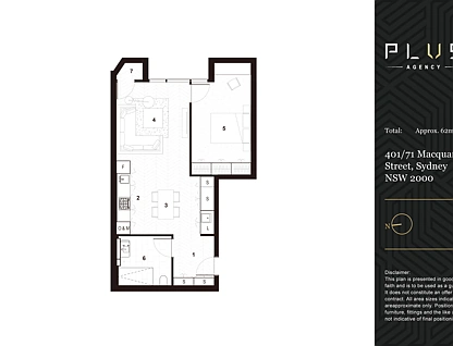 401/71 Macquarie Street, Sydney, Sydney CBD, 0 कमरे, 0 बाथरूम, Apartment