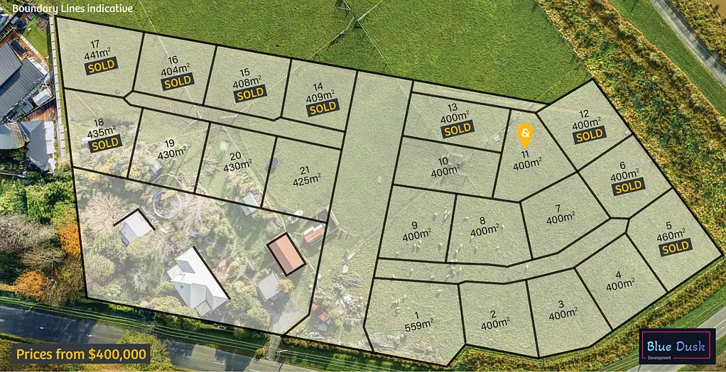Halswell Lot 11 - Blue Dusk Subdivision