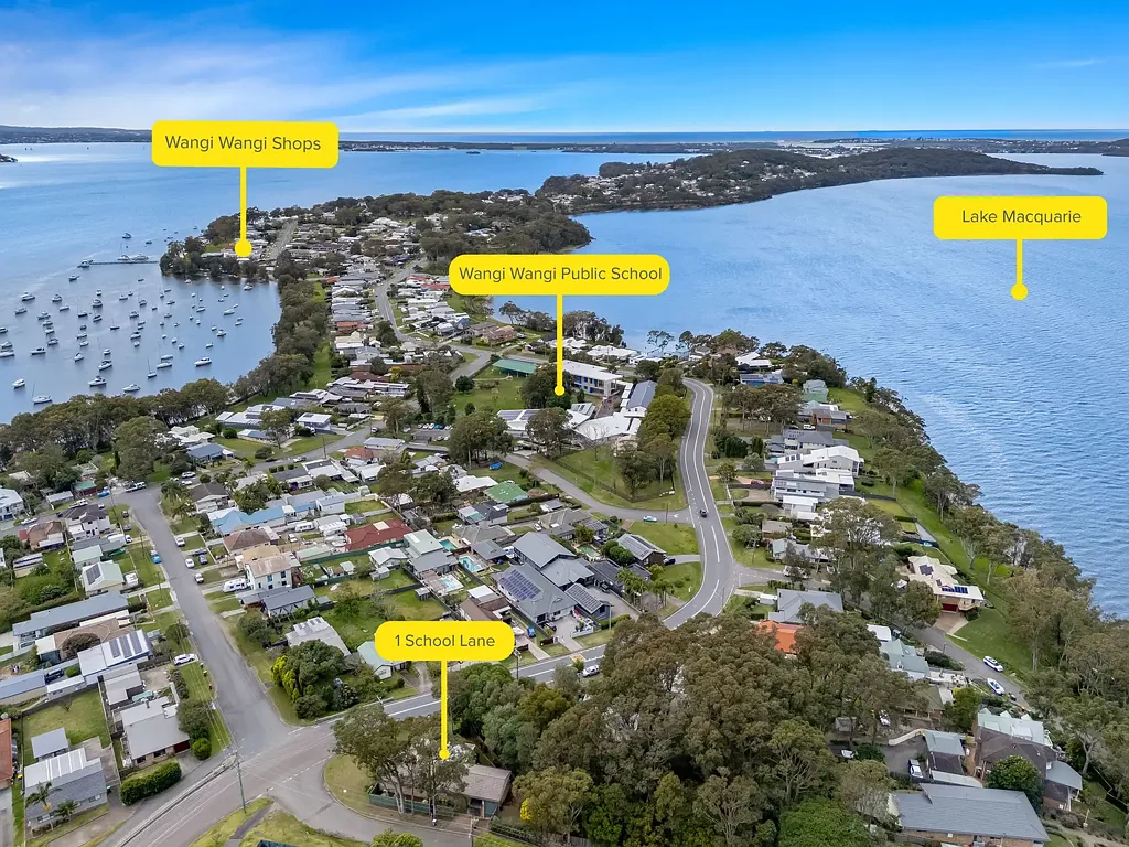 Wangi Wangi 4غرفة نوم 1 LEVEL HOME WITH WATERVIEWS