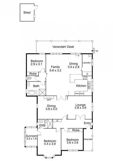 18 Collins St, Essendon, VIC 3040, 3 Bedrooms, 2 Bathrooms, House