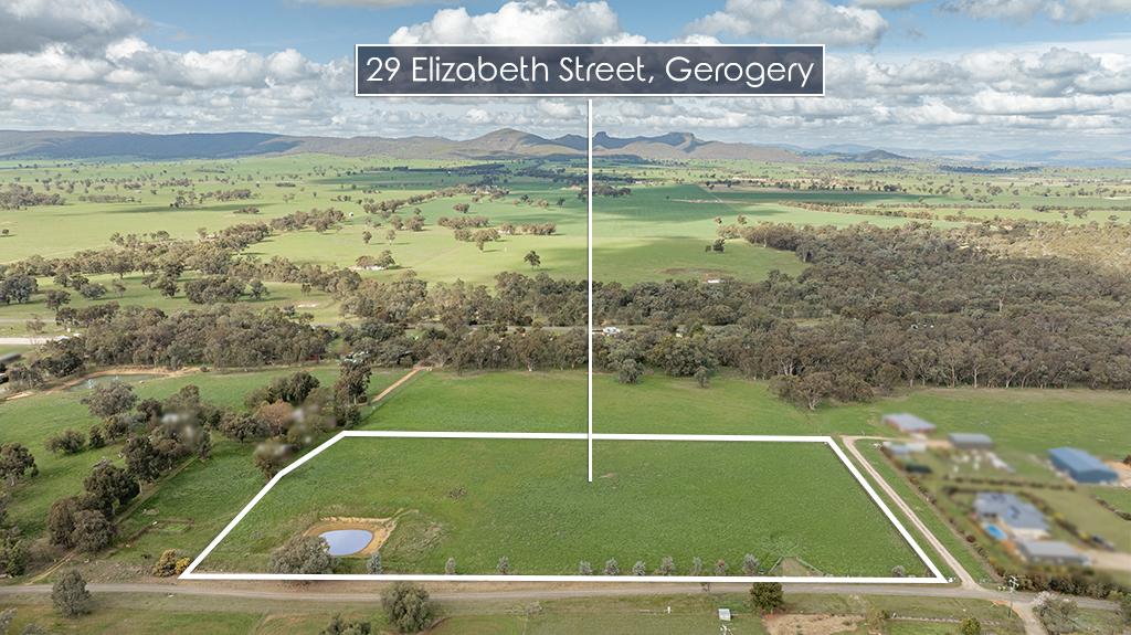 29 ELIZABETH ST, GEROGERY NSW 2642, 0 habitaciones, 0 baños, Section