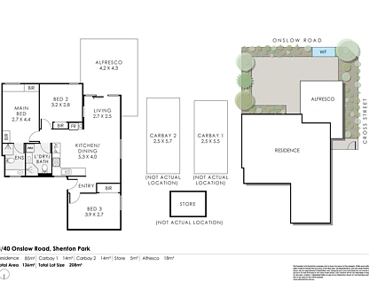 4/40 Onslow Road, Shenton Park, Perth CBD, 3 غرف, 2 حمامات, Apartment