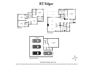 72 Martin Road, Glen Iris, VIC 3146, 4房, 4浴, House