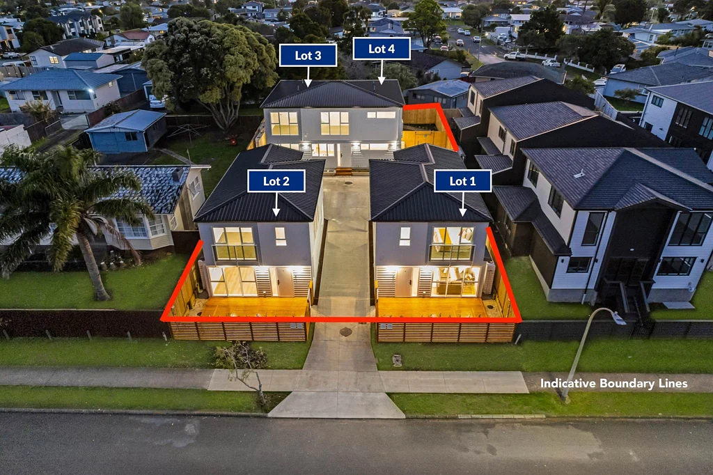 Manurewa 3 Slaapkamer Four Brand-New High-Spec Homes – Ready to Move In