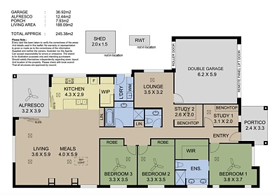 12 Swallowtail Street, Mount Barker, SA 5251, 4房, 2浴, House