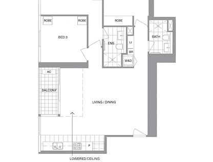 2213/560 Lonsdale Street, Melbourne, Melbourne CBD, 3 ਕਮਰੇ, 2 ਬਾਥਰੂਮ, Apartment